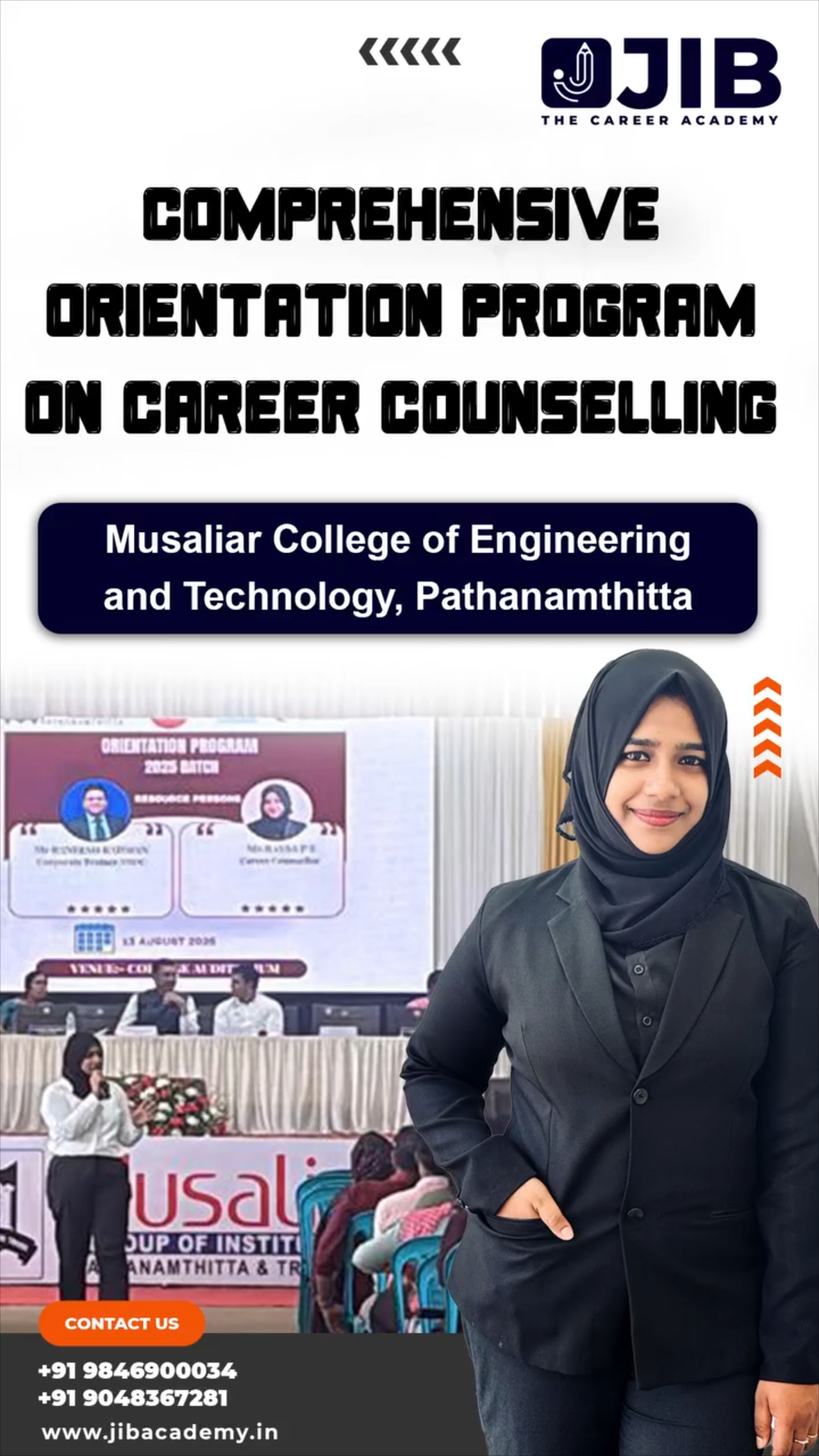 Career Guidance Program at Musaliyar College, Pathanamthitta