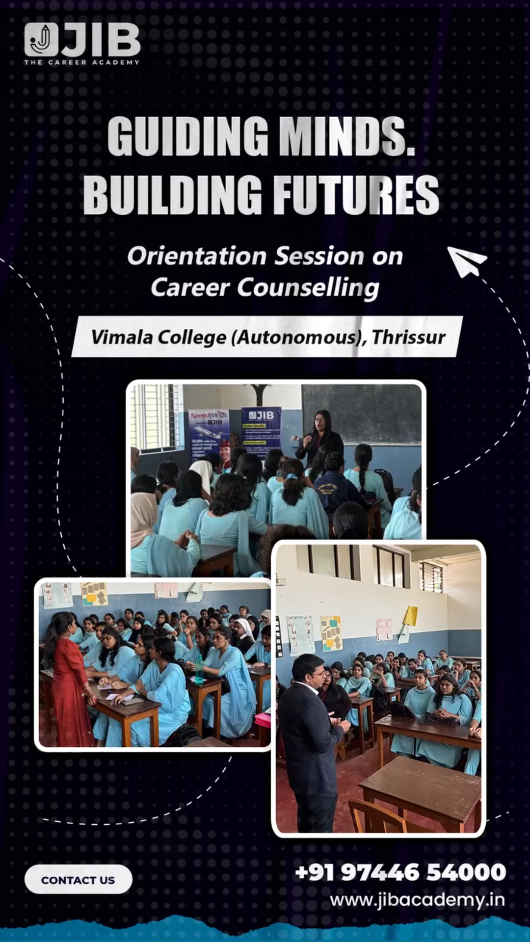 Career Guidance Session at Vimala College, Thrissur